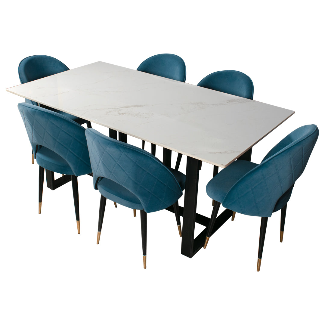 Blue Leo Chair