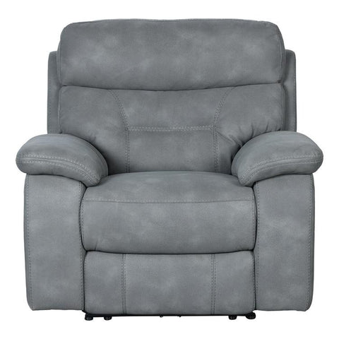Paradise 1 Seater Motorized Recliner in Grey Color