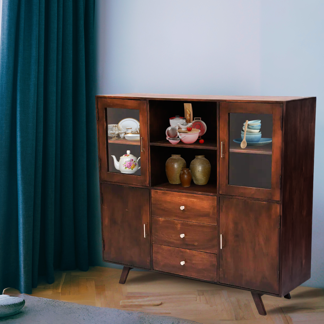Crescendo Small Sideboard Cum Crockery