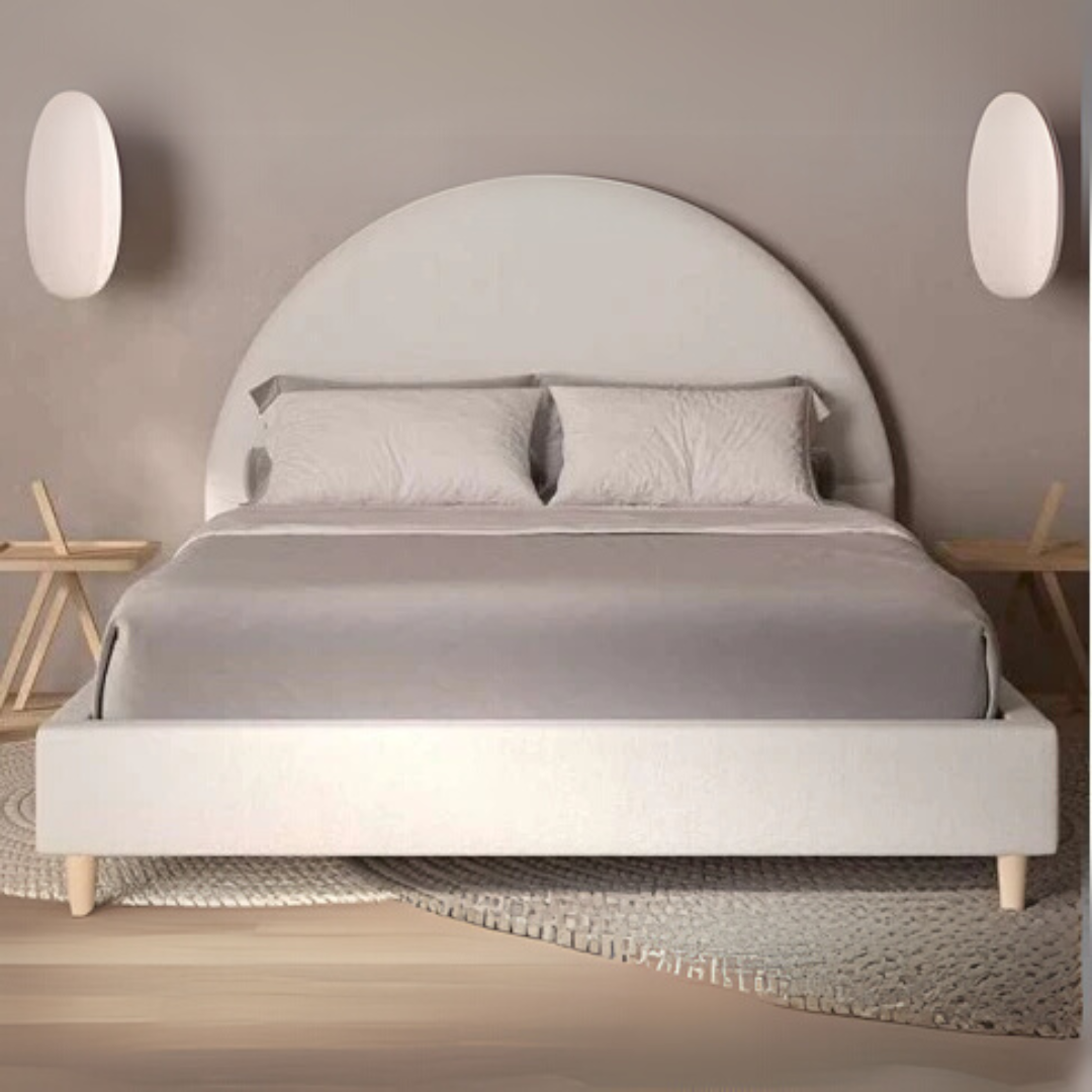 Semi Circle  Storage Bed