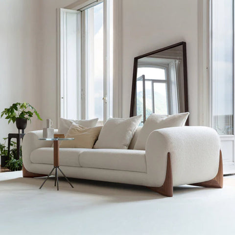 Oslo Sofa in Premium Boucle Fabric 3 seater