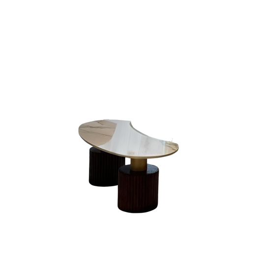 Omega Oval Shape Coffee Table