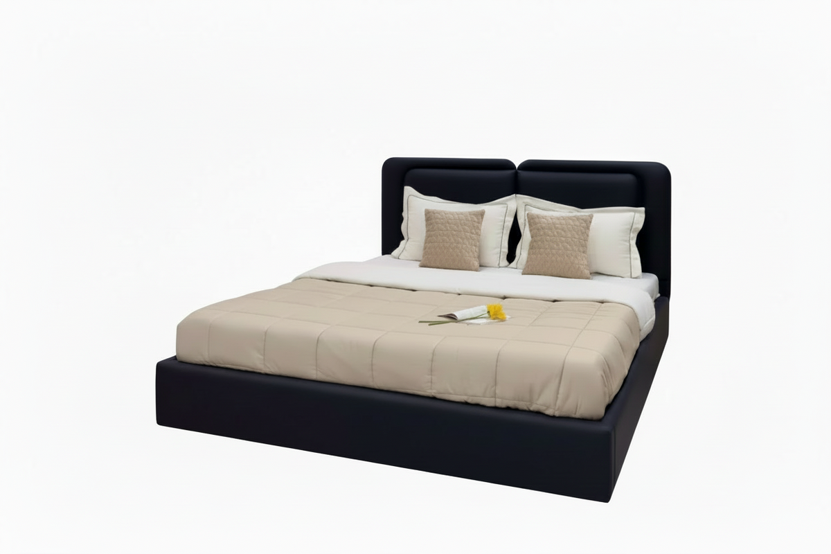 Bruly Bed in Velvet