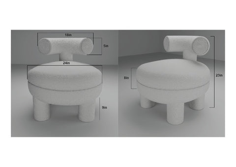 Miami  Ottoman cum Lounge Chair