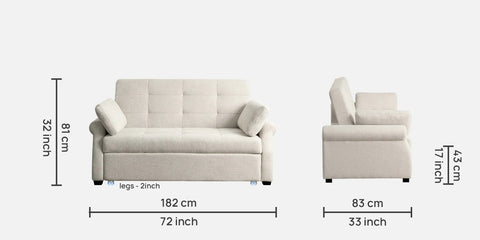 Sofia Sofa Cum Bed