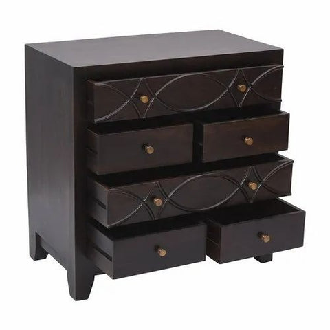 Brady Chest of Drawers in Mahogany Finish