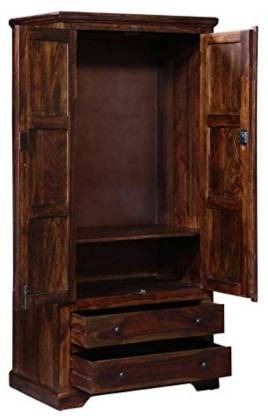 Bracket 2 Door Wardrobe in Sheesham Wood