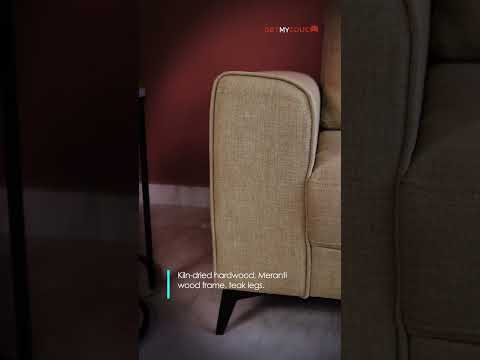 Vanisa Three Seater Sofa In Premium Fabric