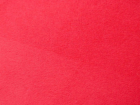 Lucas Single Seater Sofa In Red Velvet Fabric