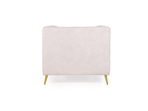 Haaken 1 Seater Sofa in Premium Velvet Fabric