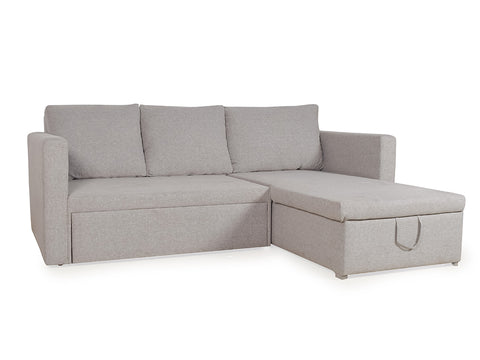 Feltro Sofa Cum Bed In Dark Grey
