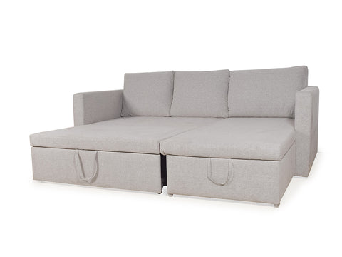 Feltro Sofa Cum Bed In Dark Grey