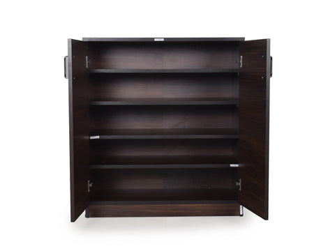 Helios Shoe Cabinet 2 Door Finish Walnut