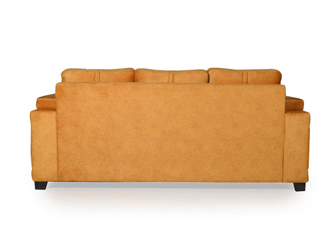 Marina 3 Seater In Premium Suede Fabric