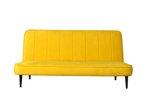 Tyler Sofa Bed In Yellow Colour