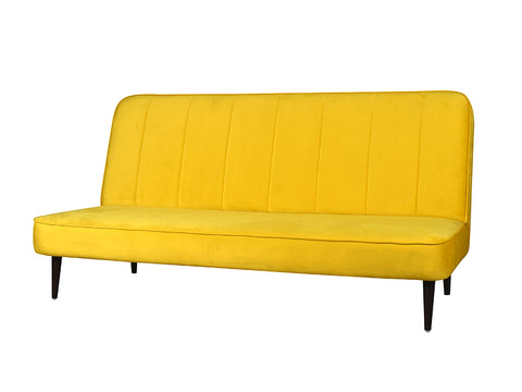 Tyler Sofa Bed In Yellow Colour