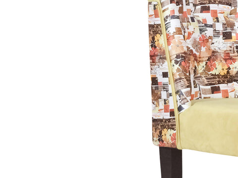 Alexa Chair In Premium Velvet Fabric