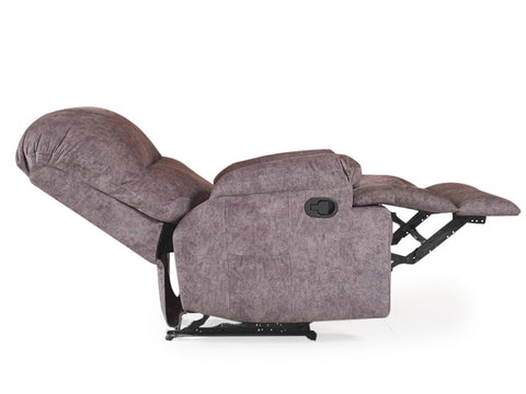 Ronstar One Seater Recliner In Premium Suede Fabric