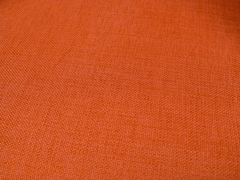 Nelio Lounge Chair in Burnt Orange Color In Jute Fabric