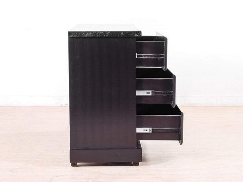 Mini Renden Chest Of Drawers With Faux Marble Top